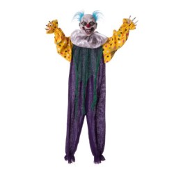 Payaso colgante amarillo