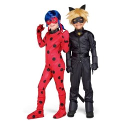Peluca ladybug infantil con antifaz one | Piumer Party
