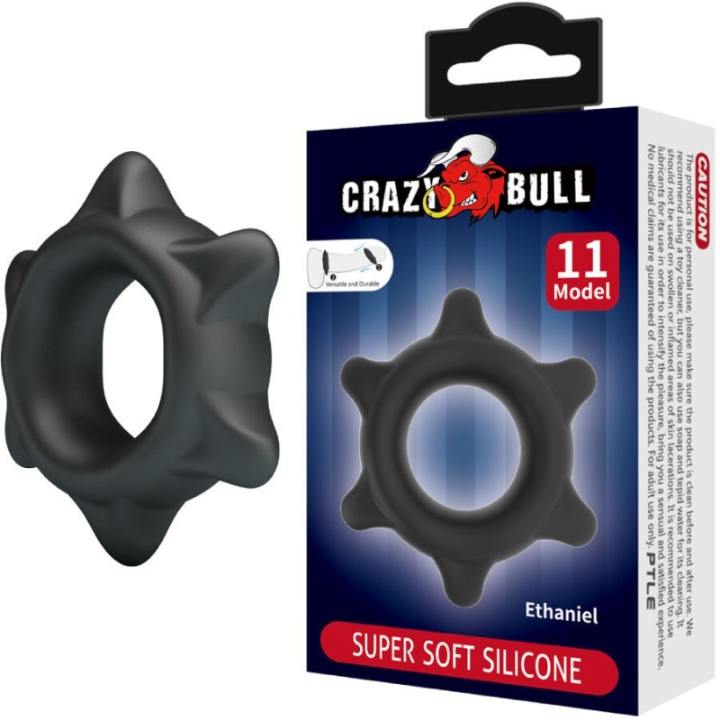 Ethaniel Anillo Silicona Modelo 11 de Crazy Bull | Piumer Erotic