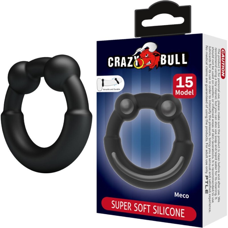 Meco Anillo Silicona Modelo 15 de Crazy Bull | Piumer Erotic