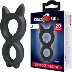 Toran Anillo Doble Silicona Modelo 20 de Crazy Bull | Piumer Erotic