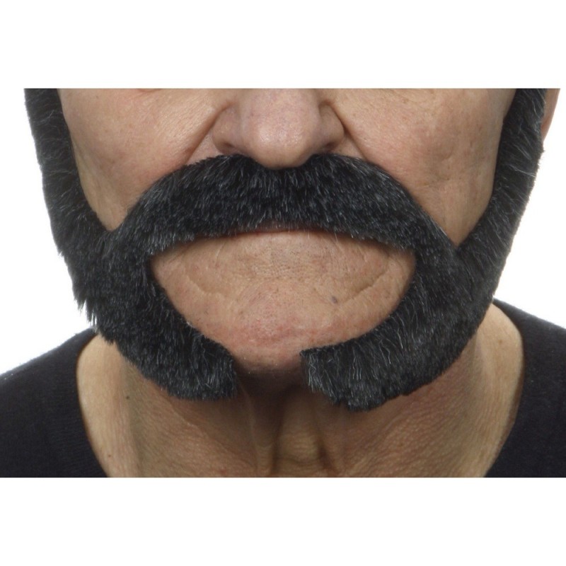 Bigote y patillas one size