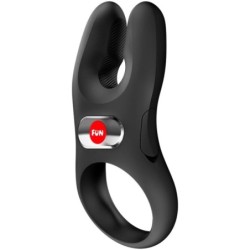 Nos Pro Anillo Vibrador Pene Negro de Fun Factory | Piumer Erotic