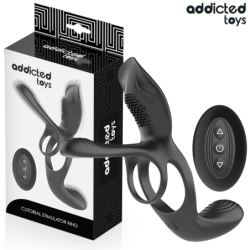 Anillo Doble Para El Pene Con Estimulador De Clítoris de Addicted Toys | Piumer Erotic