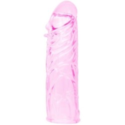 Baile - Funda Rosa Pene Silicona Estimulante 13 Cm | Piumer Erotic