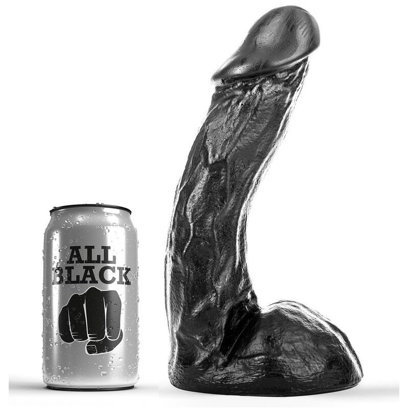 Dong 23 Cm de All Black | Piumer Erotic