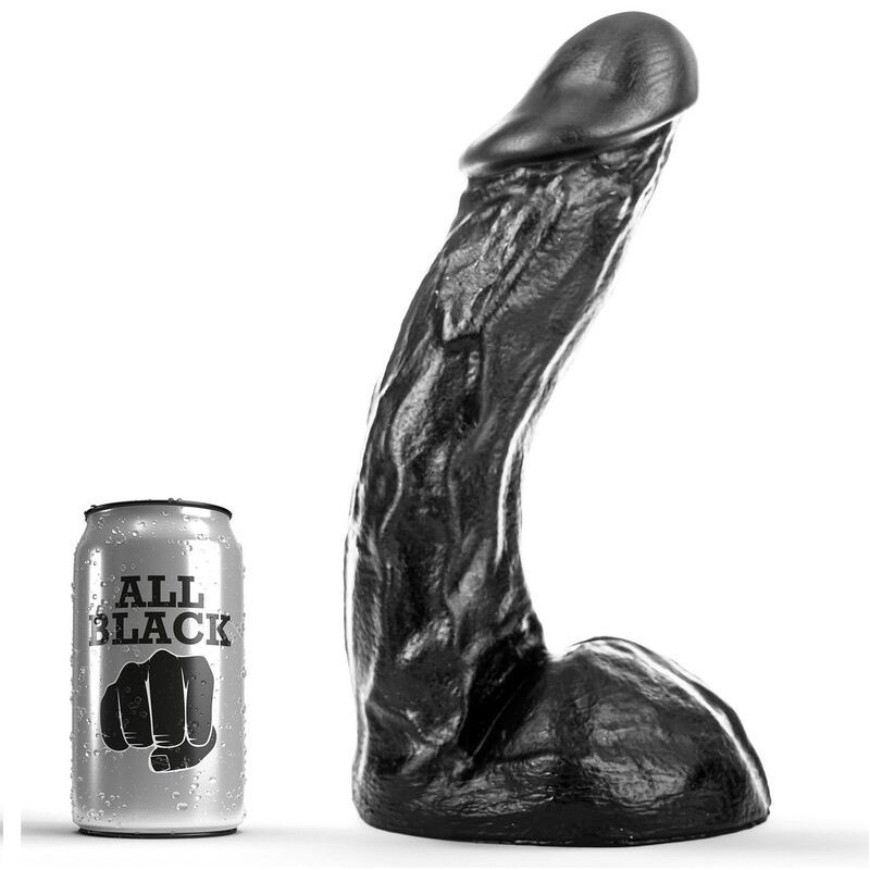 Dong 28 Cm de All Black | Piumer Erotic