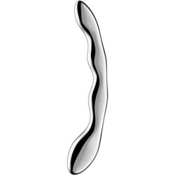 Satisfyer - Cosmic Crest 2 Dildo Acero Inoxidable Doble Uso | Piumer Erotic