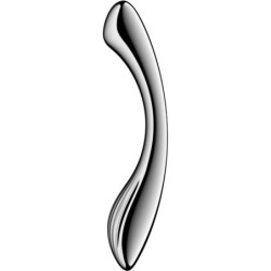 Satisfyer - Pure Gravity 1 Dildo Acero Inoxidable Doble Uso | Piumer Erotic