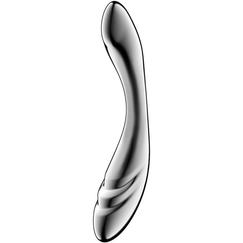 Satisfyer - Pure Gravity 3 Dildo Acero Inoxidable Doble Uso | Piumer Erotic