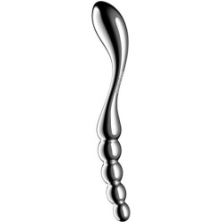 Satisfyer - Star Force 1 Dildo Acero Inoxidable Doble Uso | Piumer Erotic