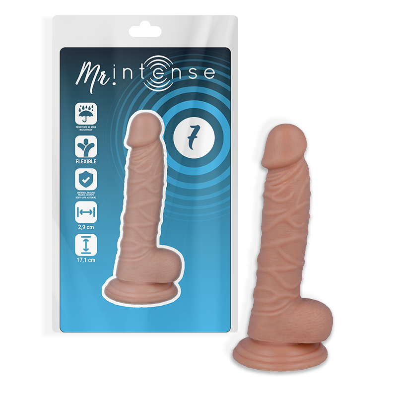 Mr Intense - 7 Pene Realístico 17.1 Cm -O- 2.9 Cm | Piumer Erotic