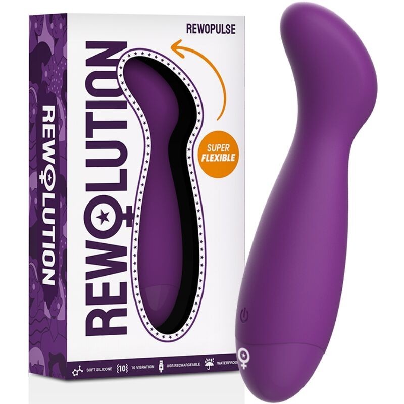 Rewopulse Vibrador Flexible Estimulador Punto G de Rewolution | Piumer Erotic