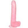 Size Queen Dildo Rosa 20.3 Cm de Calexotics | Piumer Erotic