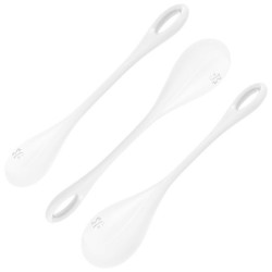 Satisfyer - Yoni Power 1 Kit De Entrenamiento Blanco | Piumer Erotic
