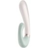 Satisfyer - Heat Wave Vibrador App Blanco | Piumer Erotic