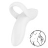 Satisfyer - Bold Lover Dedal Vibrador Blanco | Piumer Erotic