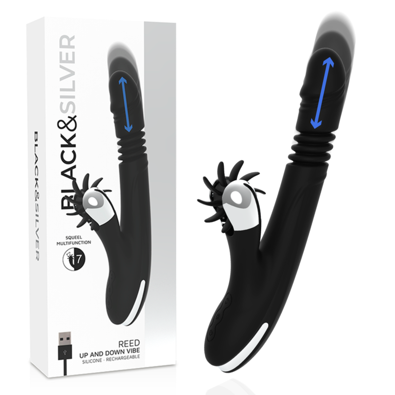 Bunny Reed Up & Down Vibe de Black&Silver | Piumer Erotic