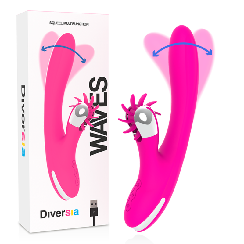 Bunny Waves 24 Cm de Diversia | Piumer Erotic