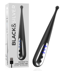 Kenneth Stimulating Vibe de Black&Silver | Piumer Erotic