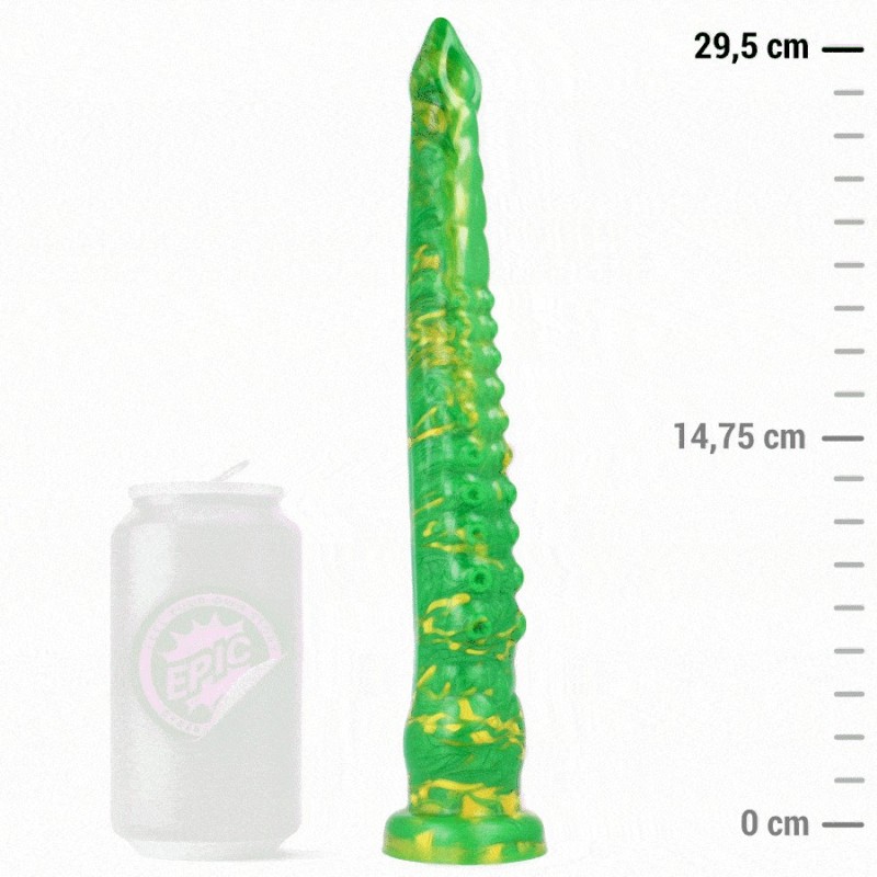 Hylos Dildo Destello Verde de Epic | Piumer Erotic