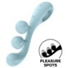 Satisfyer - Tri Ball 2 Multi Vibrador Azul | Piumer Erotic