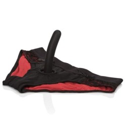 Scandal Set De Braguitas Rojas Con Dildo Talla L/Xl de Calexotics | Piumer Erotic