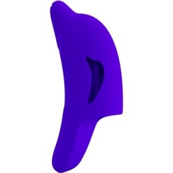 Delphini Poderoso Estimulador De Dedo Azul Oscuro de Pretty Love | Piumer Erotic