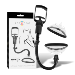 Intense - Pump Bomba Manual Vaginal Con Dos Copas Intercambiables | Piumer Erotic