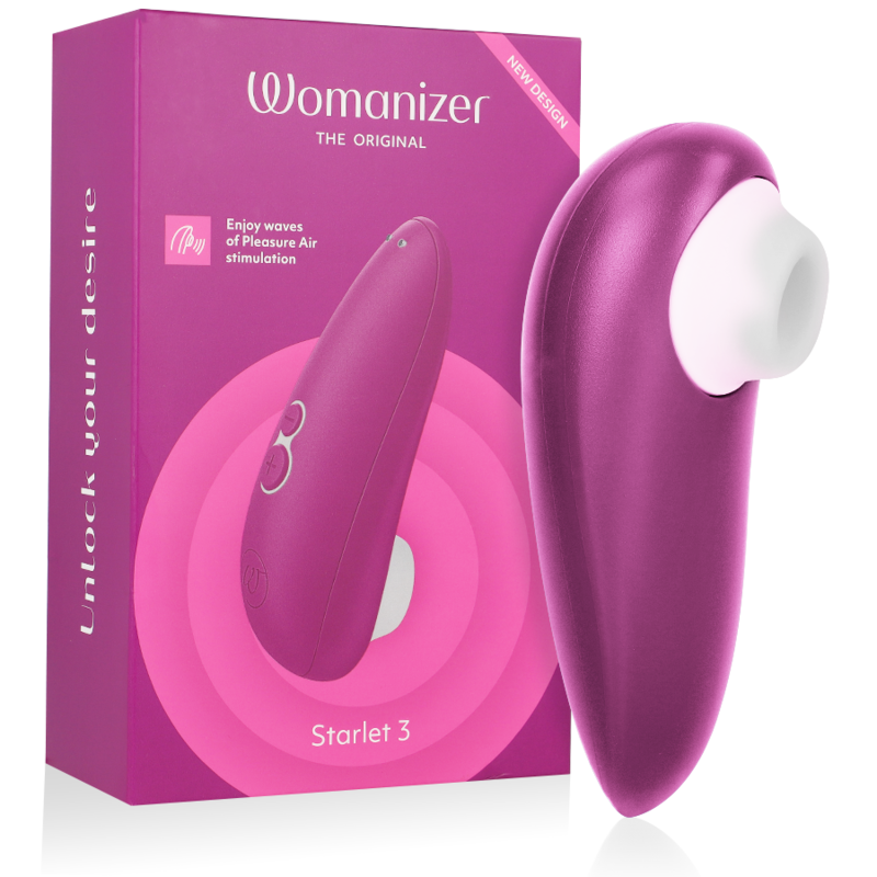 Starlet 3 Estimulador Clítoris Violeta de Womanizer | Piumer Erotic