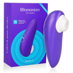 Starlet 3 Estimulador Clítoris Indigo de Womanizer | Piumer Erotic