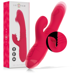 Intense - Dua Vibrador Multifunción Recargable Up & Down Con Lengua Rojo | Piumer Erotic