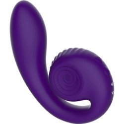 Gizi Estimulador Dual Violeta de Snail Vibe | Piumer Erotic