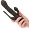 Vibrador Triple Euphoria Negro de Calexotics | Piumer Erotic
