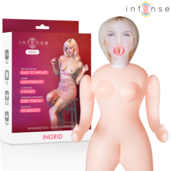 Ingrid Muñeca Hinchable Con Tres Orificios de Intense Dolls | Piumer