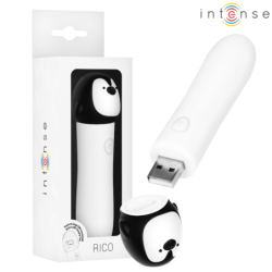 Intense - Rico Bala Vibradora Pingüino Recargable Usb 10 X 2.2 Cm | Piumer Erotic