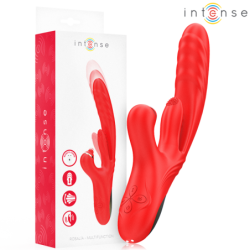 Intense - Rosalia Vibrador Multifunción 3 En 1 Rojo | Piumer Erotic