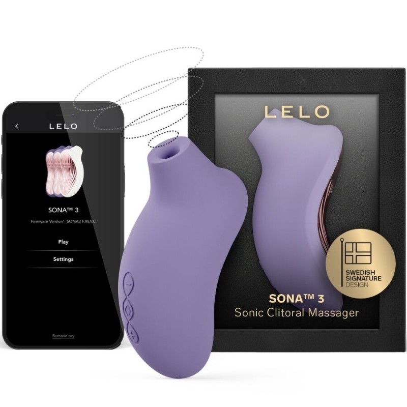 Sona 3 Masajeador Sónico De Clítoris Violeta de Lelo | Piumer Erotic