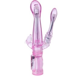 Baile - Vibrador Flexible Con Estimulador Anal | Piumer Erotic