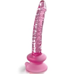 N. 86 Dildo Vidrio Con Ventosa de Icicles | Piumer Erotic