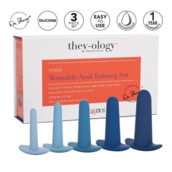 Wearable Anal Training Set 5 Pieces de Calexotics | Piumer Erotic