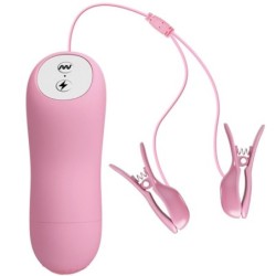 Romantic Wave Pinzas Con Vibración Y Electroshock de Baile | Piumer Erotic