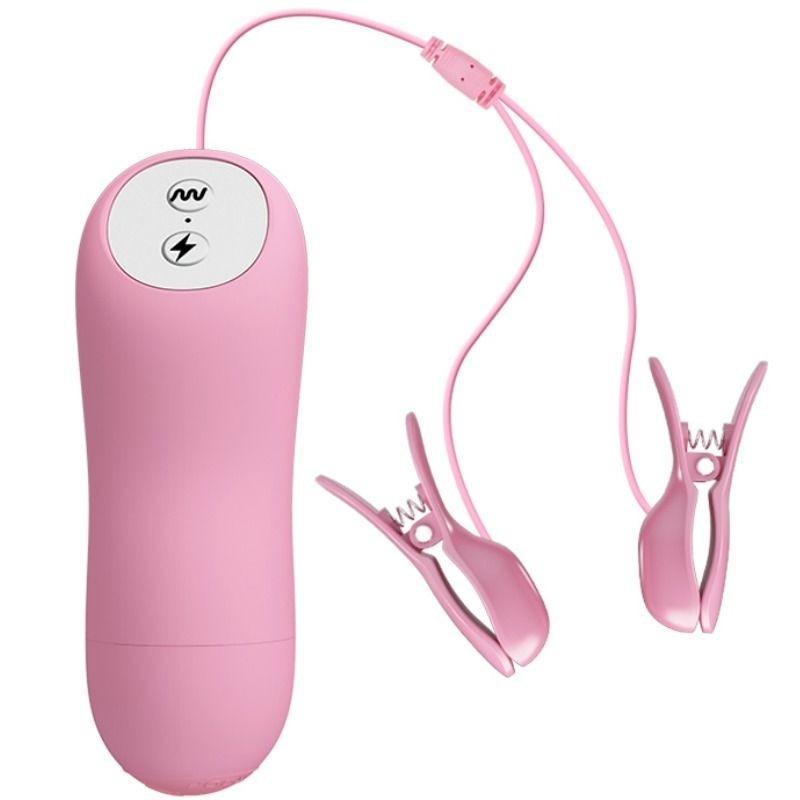 Romantic Wave Pinzas Con Vibración Y Electroshock de Baile | Piumer Erotic