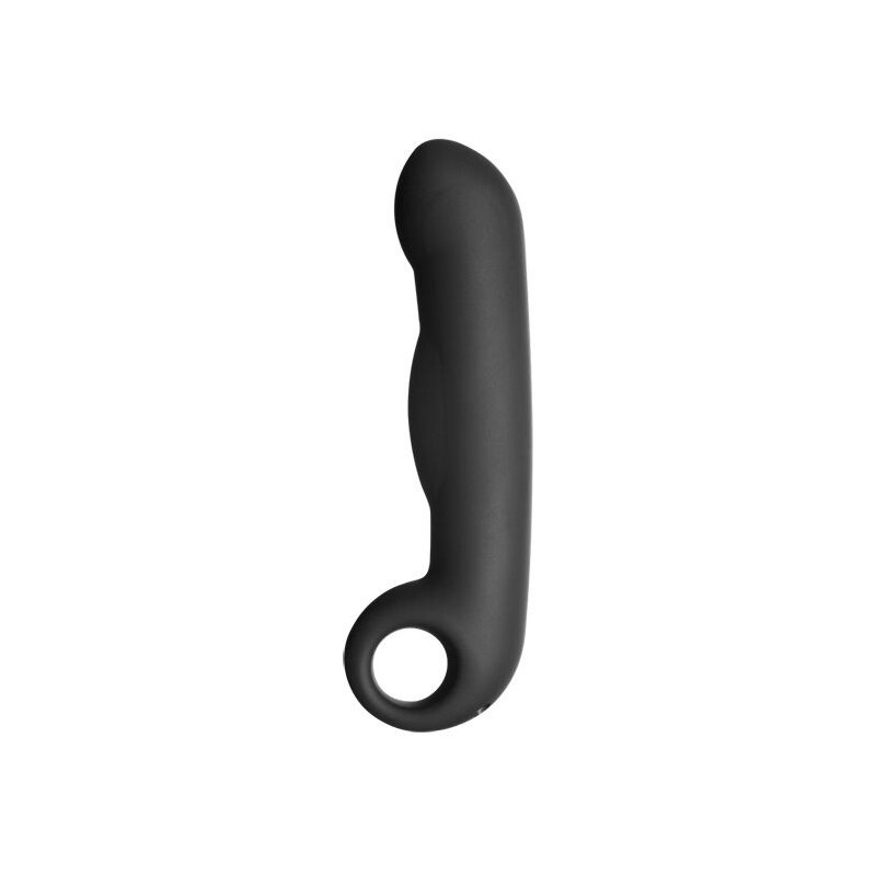 Ovid Silicone Negro Dildo de Electrastim | Piumer Erotic