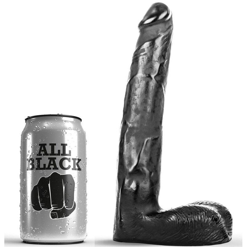 Dildo Realístico 21 Cm de All Black | Piumer Erotic