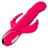 Jack Fantasy Triple Vibrador Calentable Rabbit Rosa de Calexotics | Piumer Erotic
