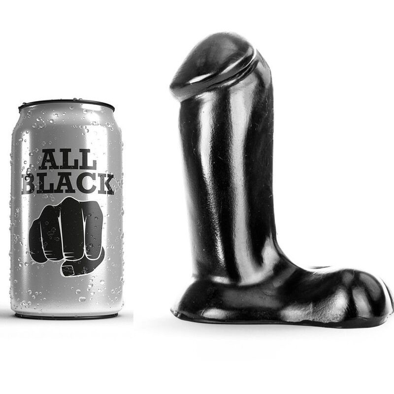 Dildo Realístico 14 Cm de All Black | Piumer Erotic
