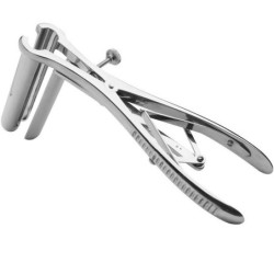 Especulo Anal Triple de Metal Hard | Piumer Erotic