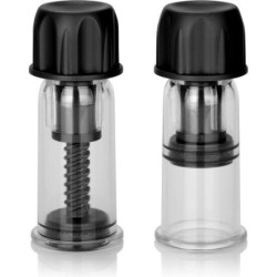 Vaccum Twist Succionadores Pezones Negro de Calexotics | Piumer Erotic