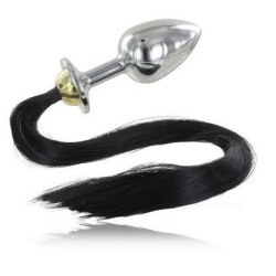 Plug Anal Acero Con Cola 8.89Cm de Metal Hard | Piumer Erotic
